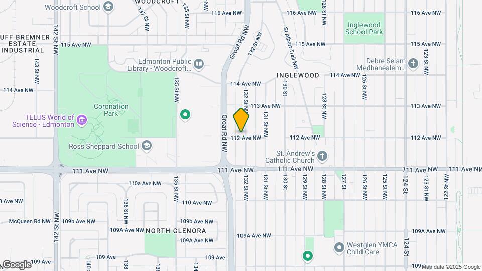 13206-13112 112 Ave NW Map and Location Details