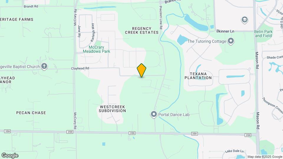 3338 Brushy Marsh Dr Map and Location Details