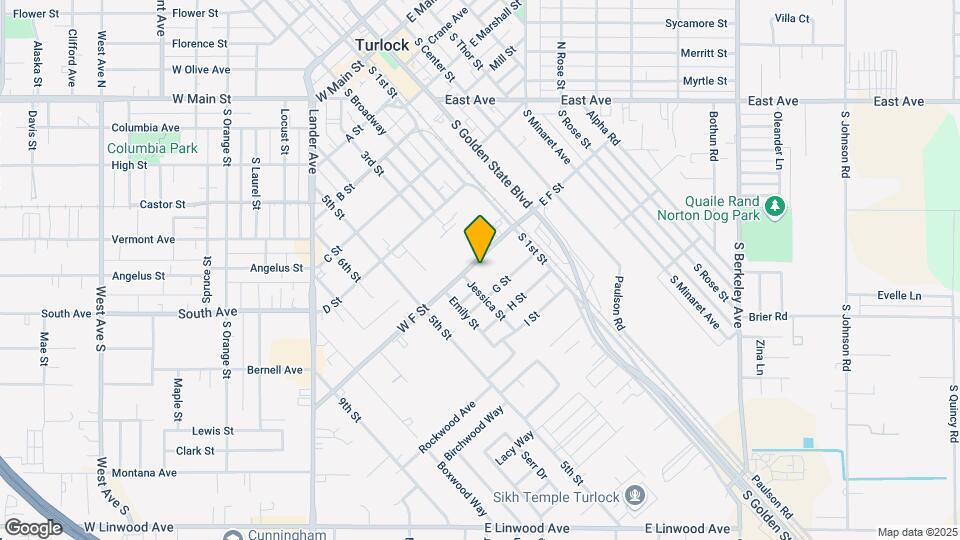 218 F St Mapa y Detalles de la Ubicación