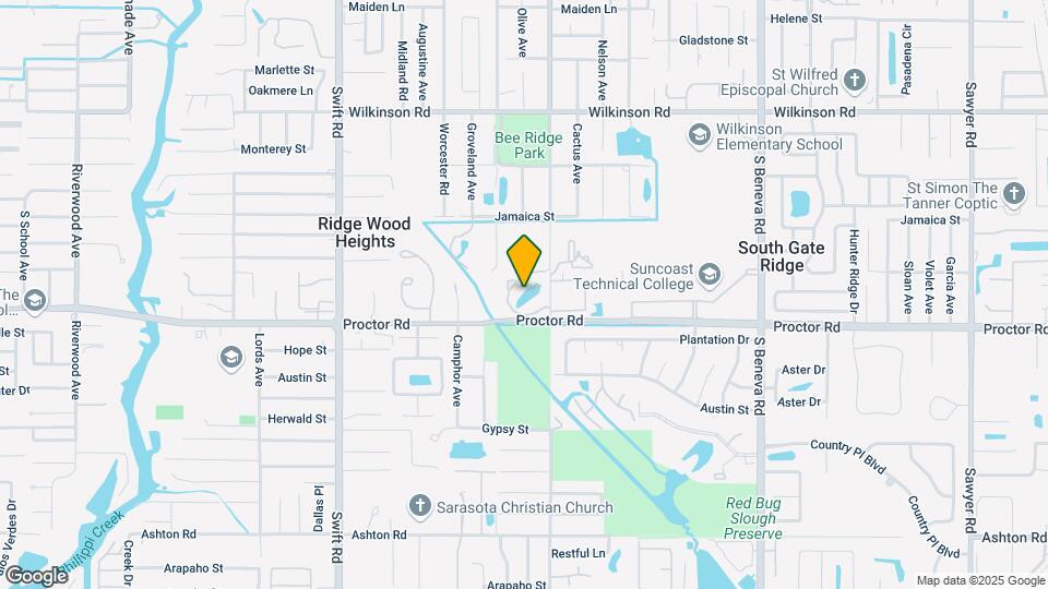 3191 Lake Park Ln Map and Location Details