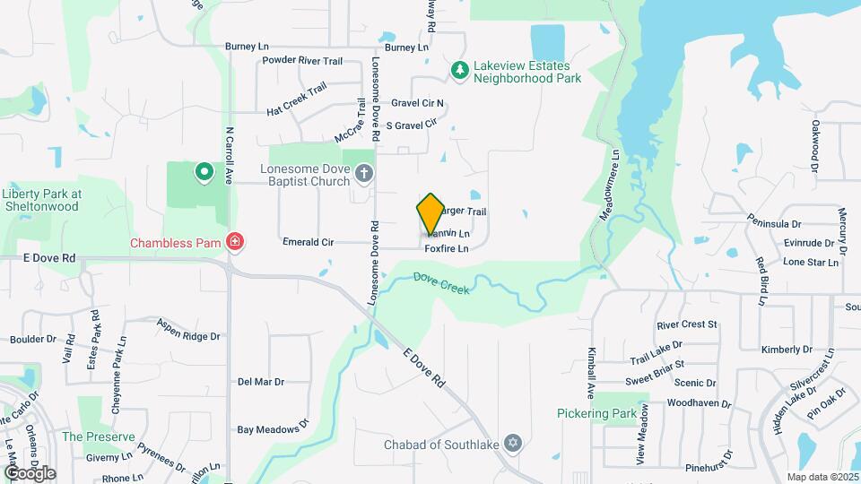 3229 Fannin Ln Map and Location Details