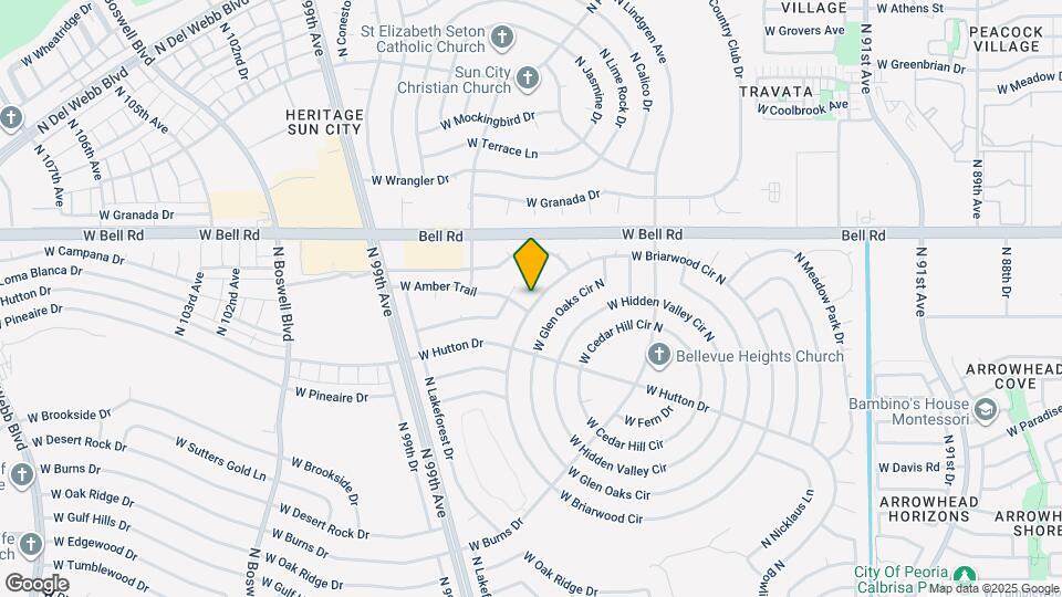 9634 W Briarwood Cir N Map and Location Details