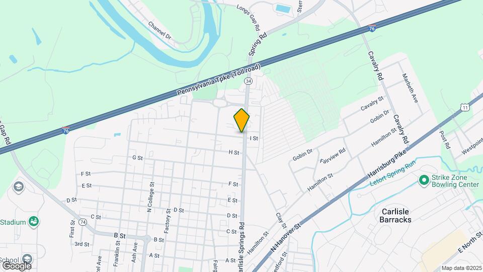 7-0h I St Mapa y Detalles de la Ubicación