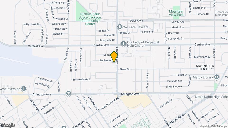 5321 Declan St Map and Location Details