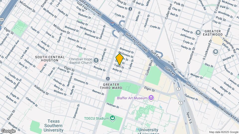 3610 Tuam St Map and Location Details