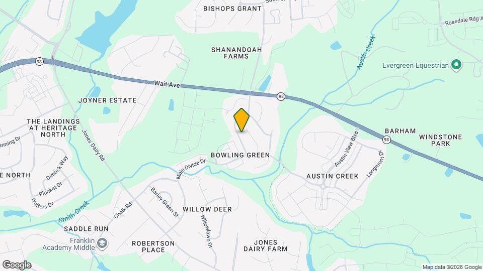 1624 Fern Hollow Trl Map and Location Details