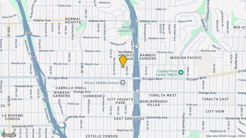 4367 38th St Mapa y Detalles de la Ubicación