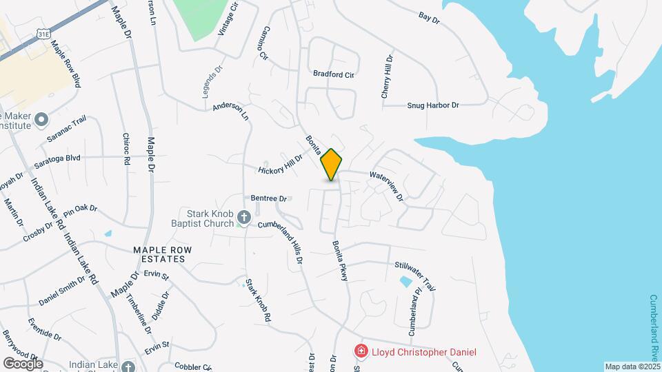 104 Otter Glen Dr Map and Location Details