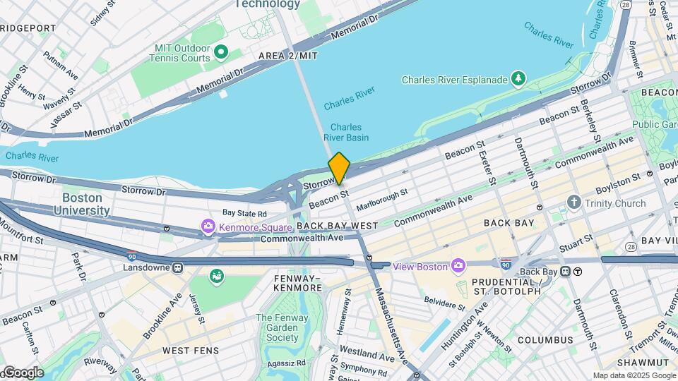 504 Beacon St, Unit 43 Map and Location Details