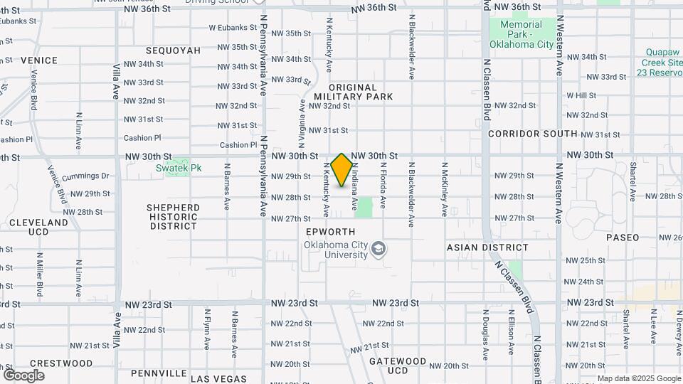 1817 NW 28th St Map and Location Details