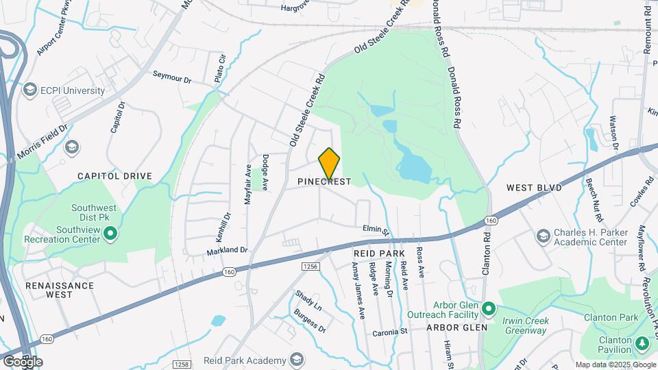 2582 Hemphill St Map and Location Details