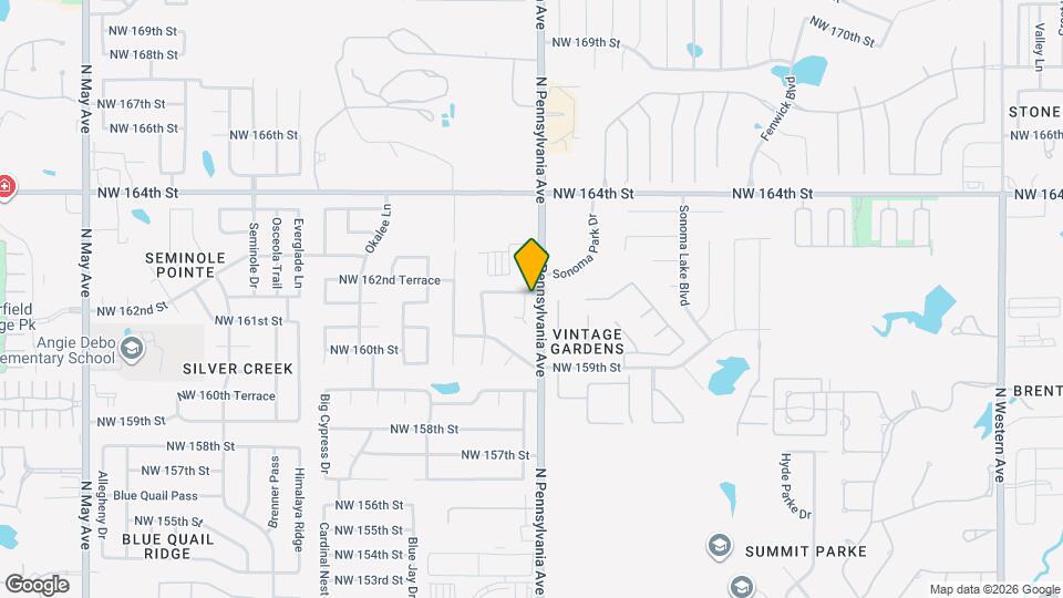 16128 Cantera Creek Dr Map and Location Details