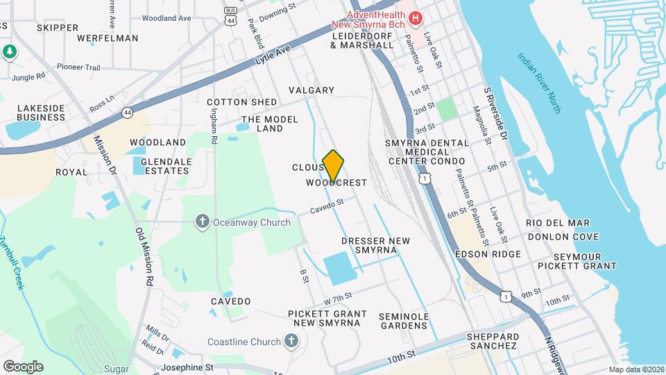 828 S Duss St Map and Location Details