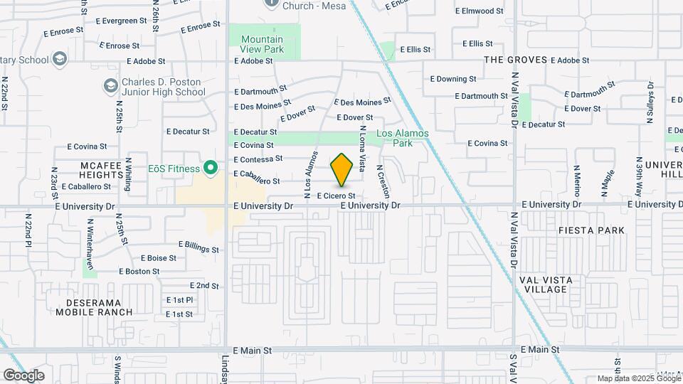 3116 E Cicero St Map and Location Details