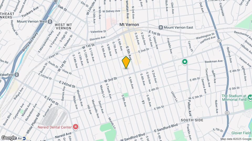 150 S 6th Ave Mapa y Detalles de la Ubicación