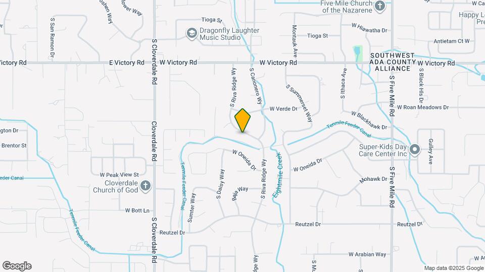 3477 S Riva Ridge Wy Map and Location Details