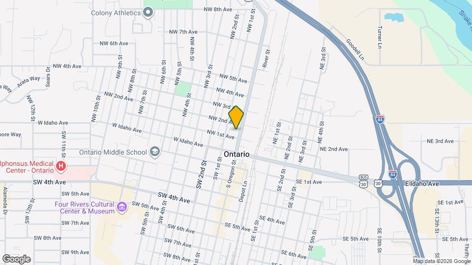 115 N Oregon St, Unit 1 Mapa y Detalles de la Ubicación