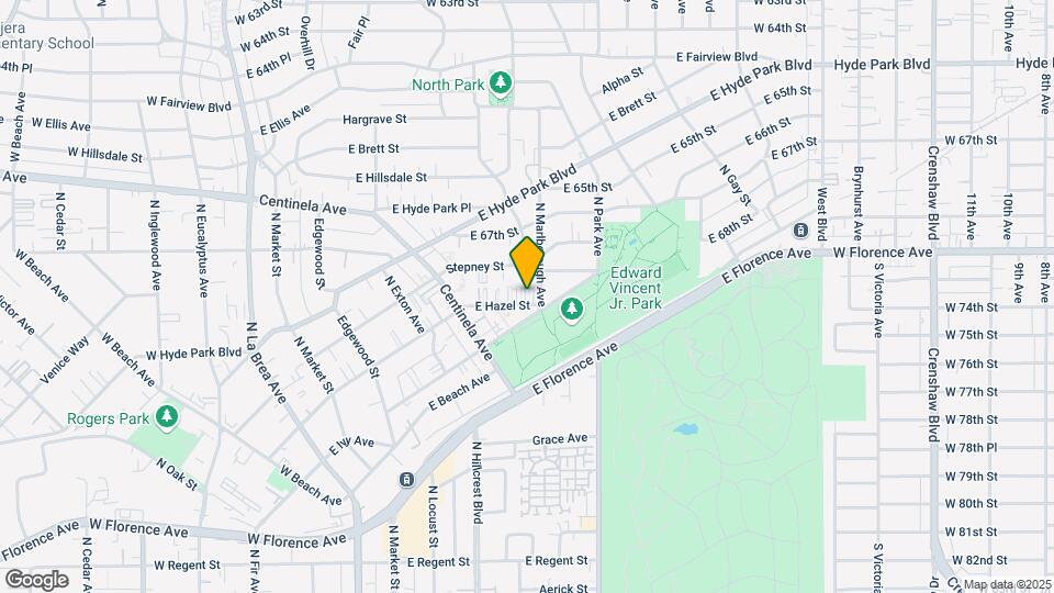 563 E Hazel St Map and Location Details