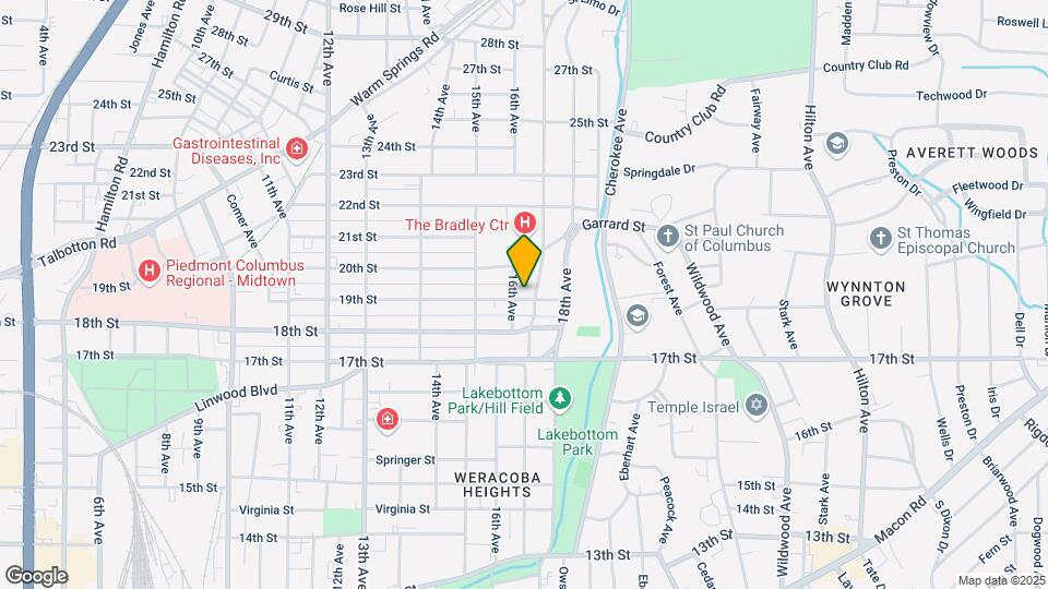 1901 17th Ave Map and Location Details