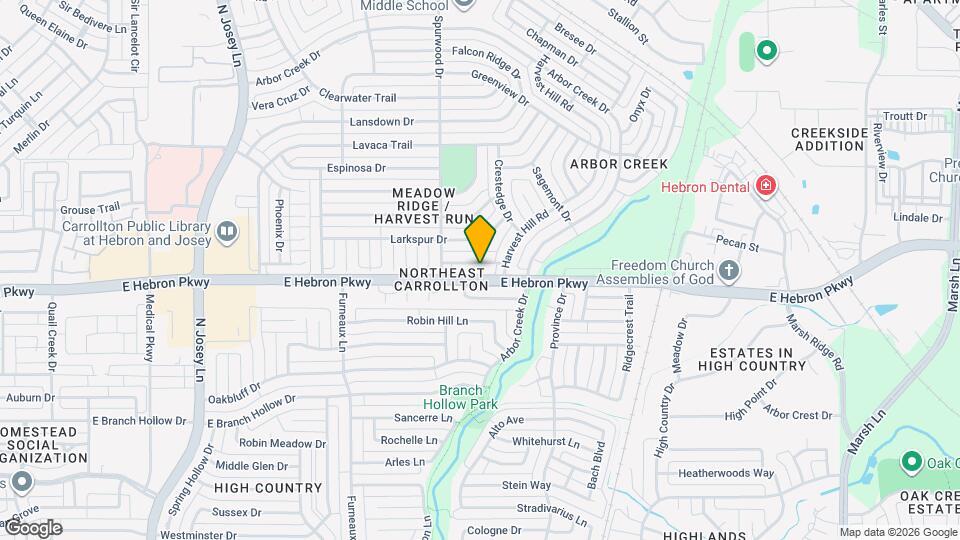 2112 Stonegate Dr Map and Location Details