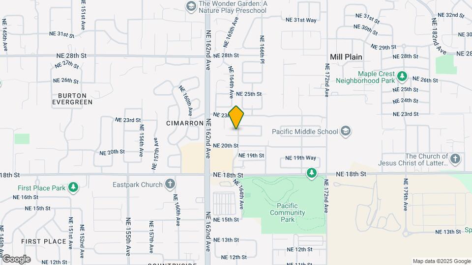 16336 NE 21st St Map and Location Details