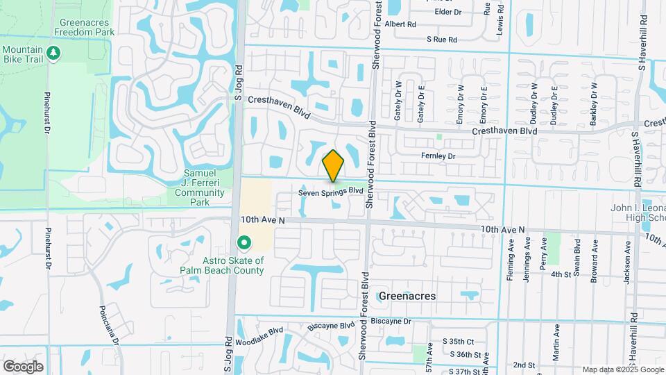 6101 Seven Springs Blvd Mapa y Detalles de la Ubicación
