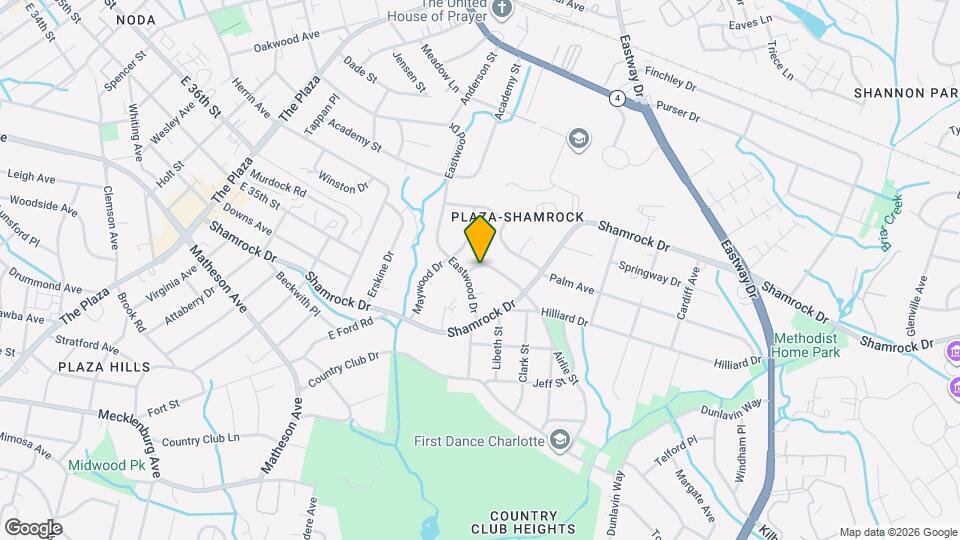 3459 Airlie St Map and Location Details