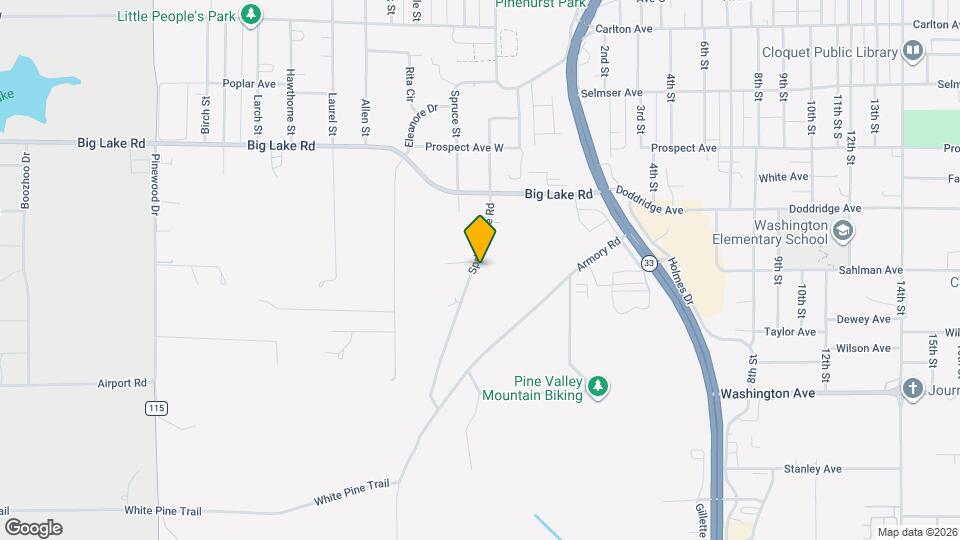 1022 Spring Lake Rd Map and Location Details