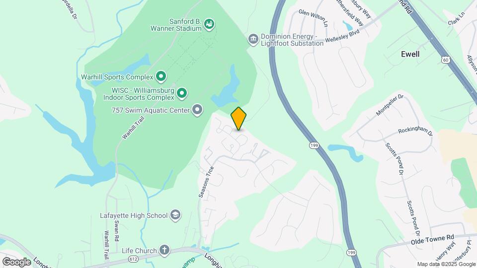 825 Tahoe Trail Map and Location Details