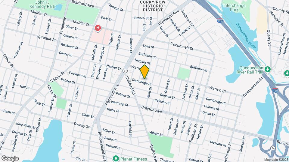 128 Cambridge St Mapa y Detalles de la Ubicación