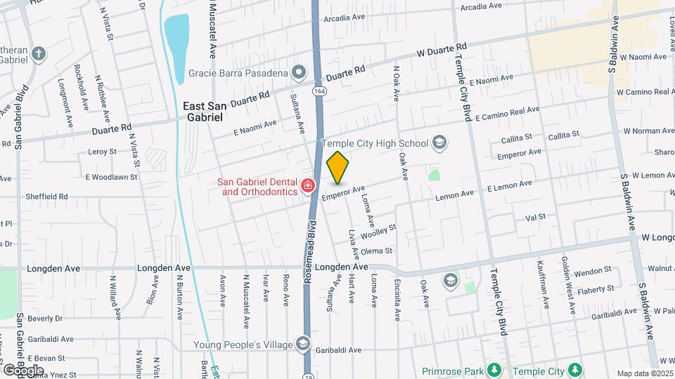 9041 Emperor Ave Map and Location Details