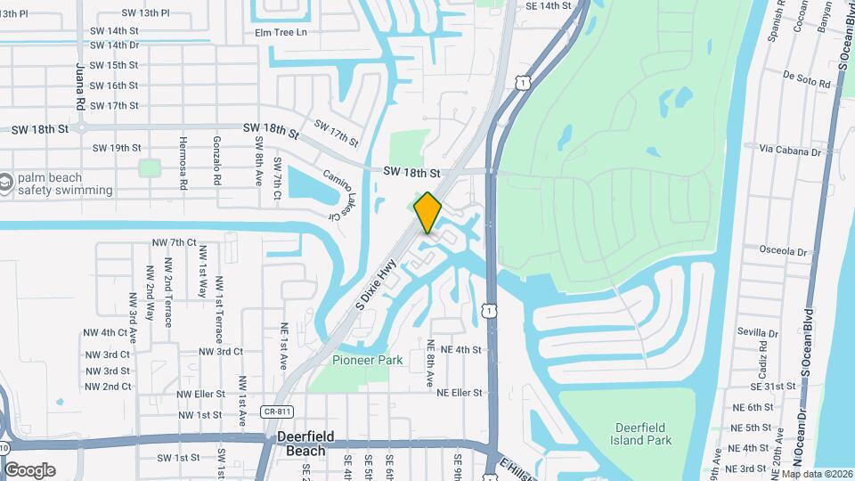 9 Royal Palm Way Mapa y Detalles de la Ubicación