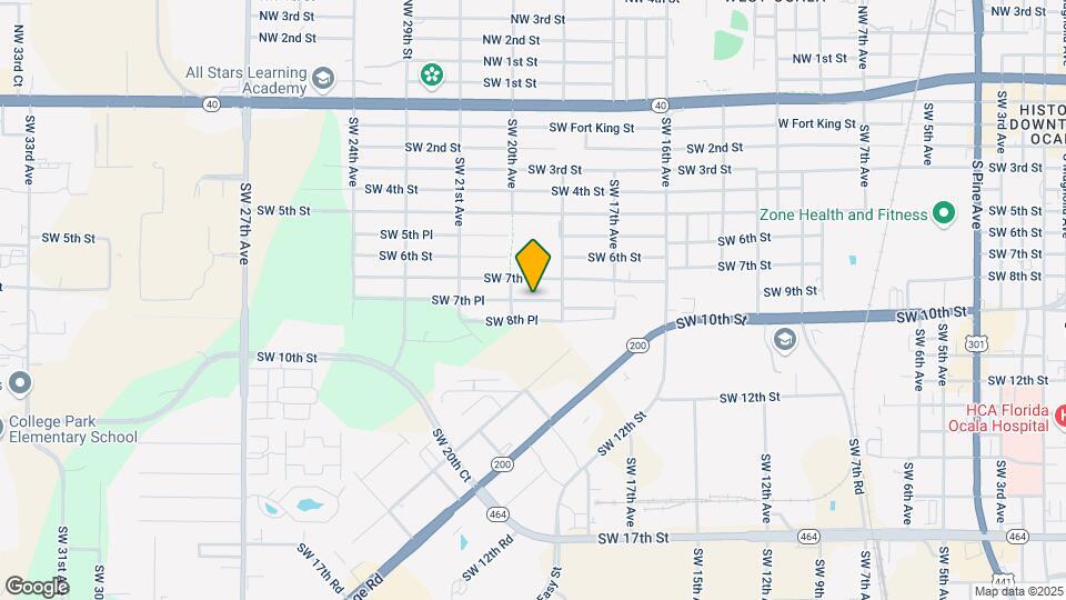 1929 SW 7th Pl Map and Location Details