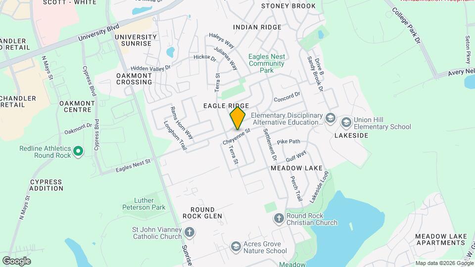 3608 Cheyenne St Map and Location Details