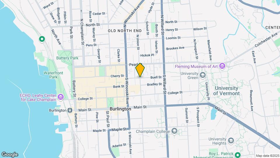 55 S Union St Map and Location Details