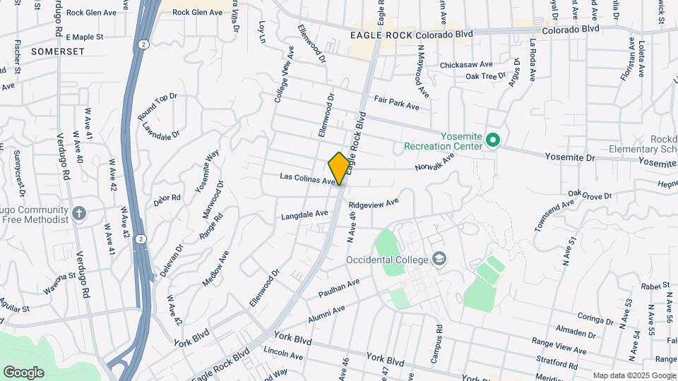 4735 Eagle Rock Blvd Map and Location Details