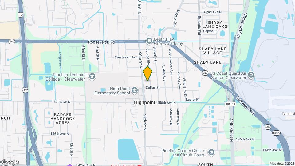 15248 George Blvd Mapa y Detalles de la Ubicación