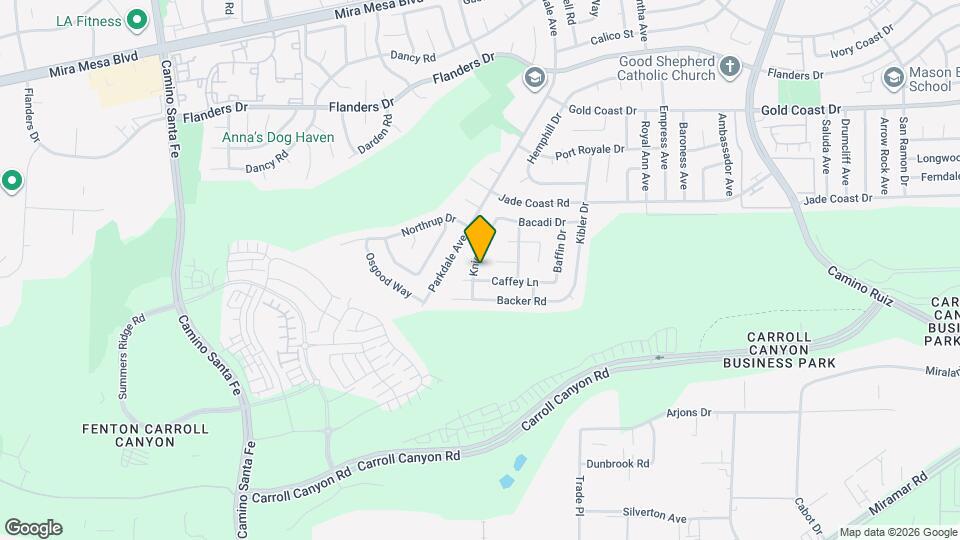 10019 Knight Dr Map and Location Details