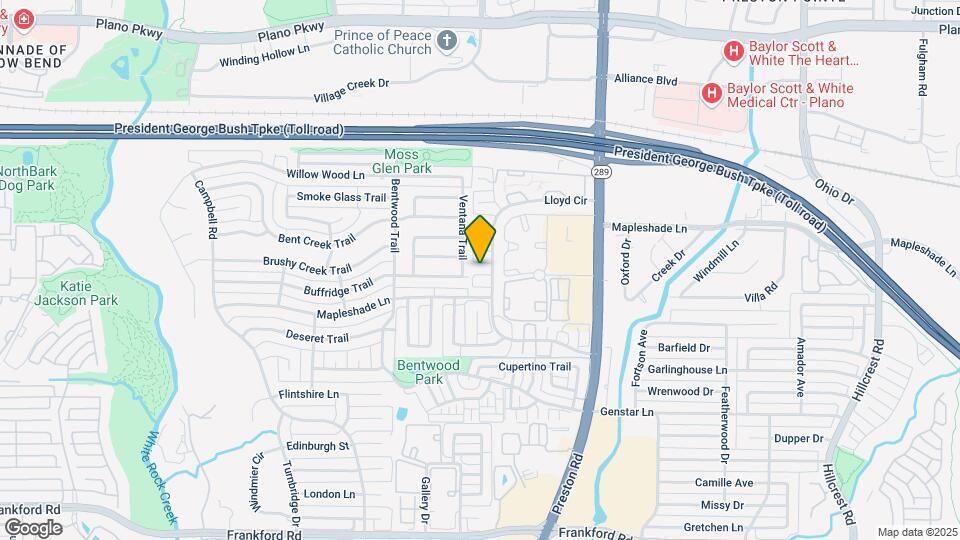 6011 Barrington Ct Map and Location Details
