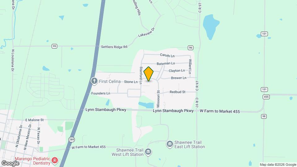 1316 Hunter Ln Map and Location Details