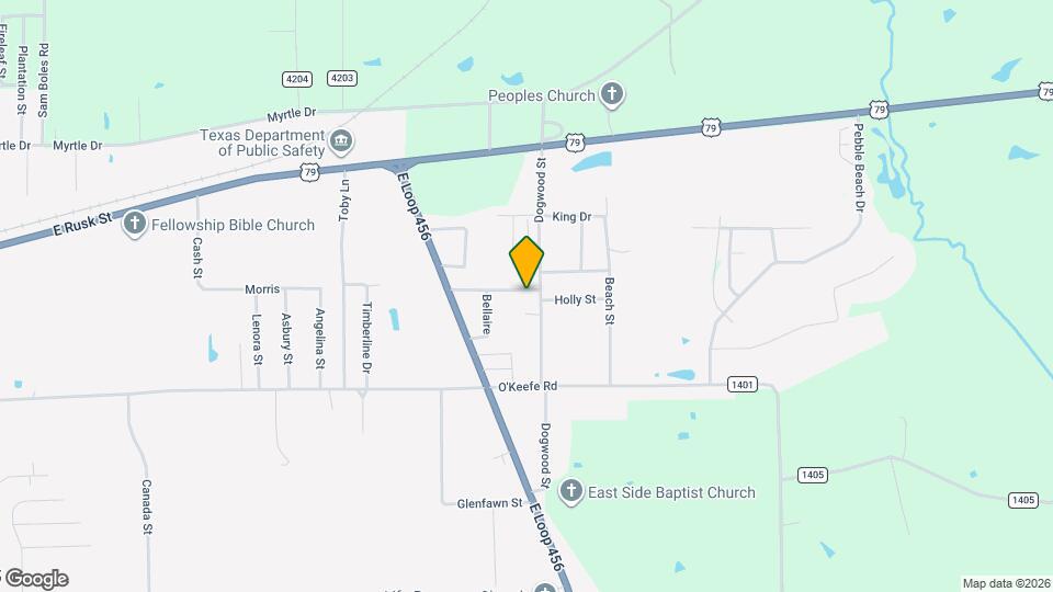 2319 Briarwood Dr Map and Location Details