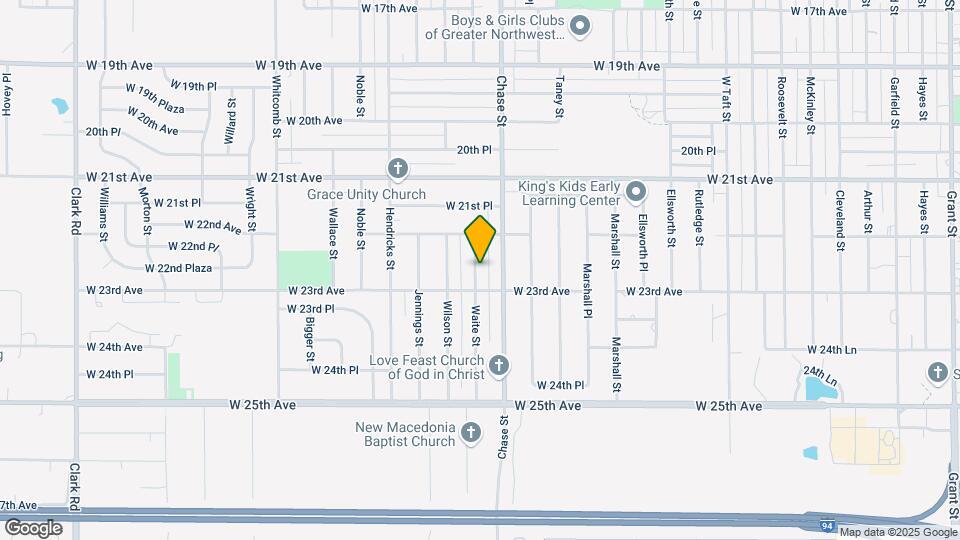 2257 Waite St Map and Location Details