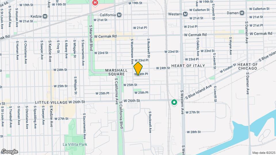 2642 W Luther St Map and Location Details