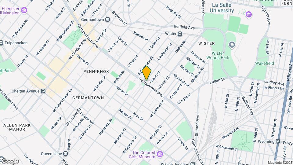 5151 Germantown Ave Map and Location Details