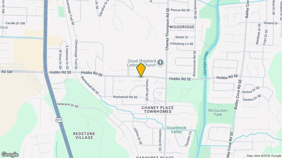 736 Hobbs Rd SE Map and Location Details