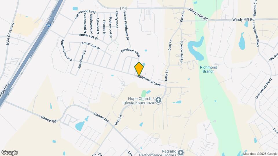 1209 Amberwood Loop Map and Location Details
