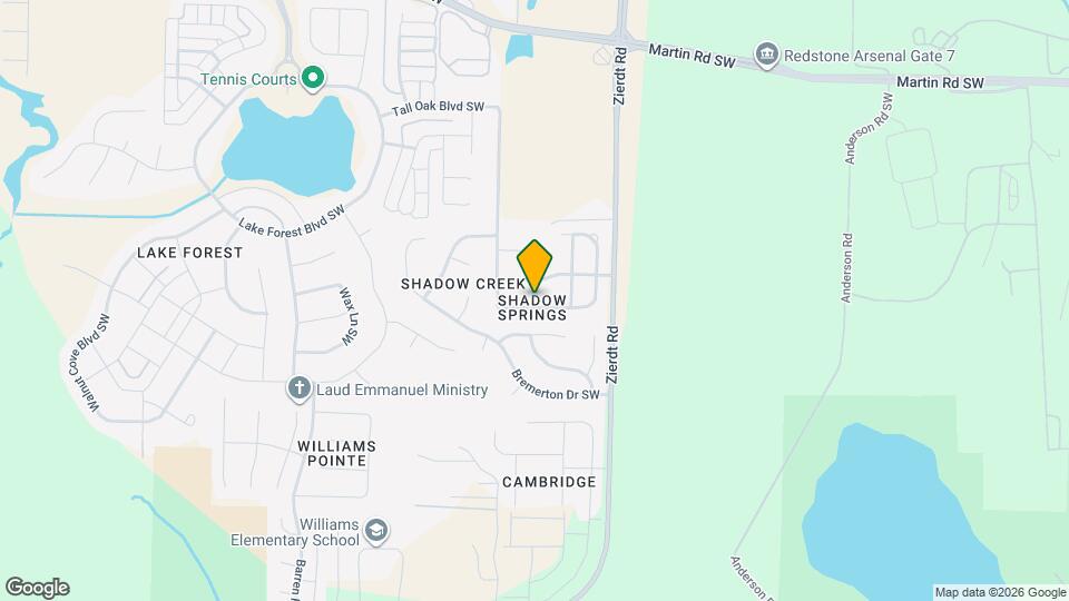 241 Shadow Ct SW Map and Location Details