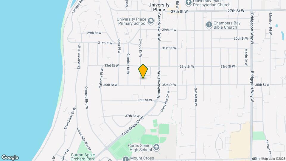 3413 Elwood Dr W Map and Location Details