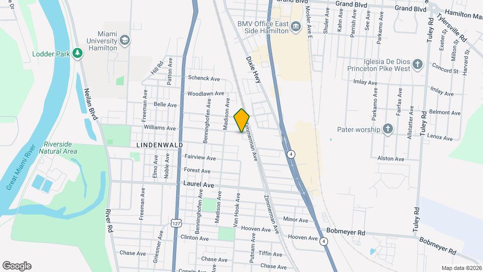 2309 Elbe Ave Map and Location Details