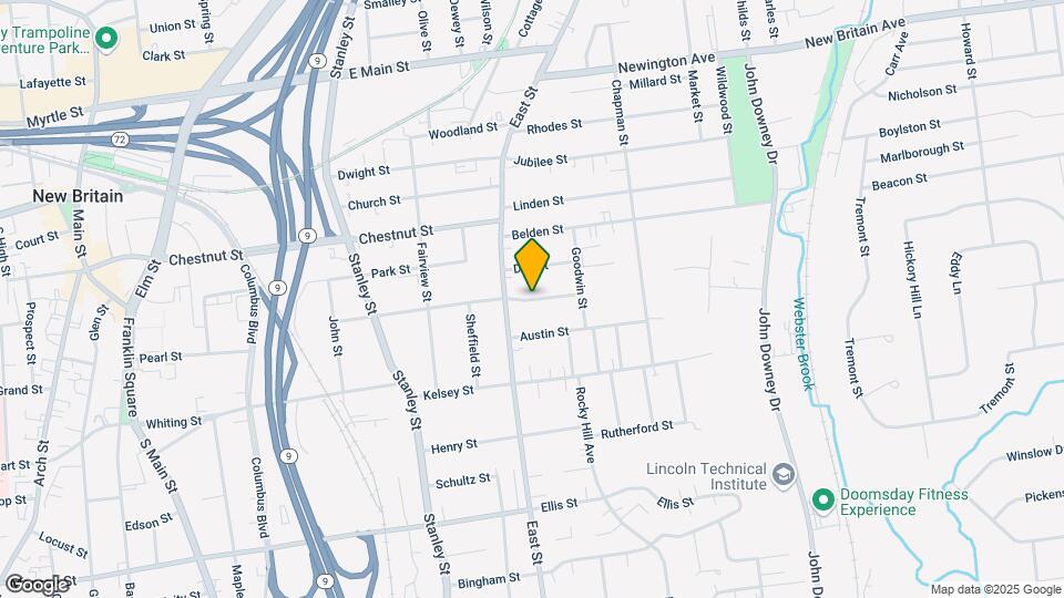 230 Pleasant St-Unit -3rd Floor Map and Location Details